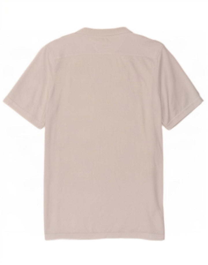 Nike Mens Dri Fit Slim T-Shirt Top Medium White Polyester