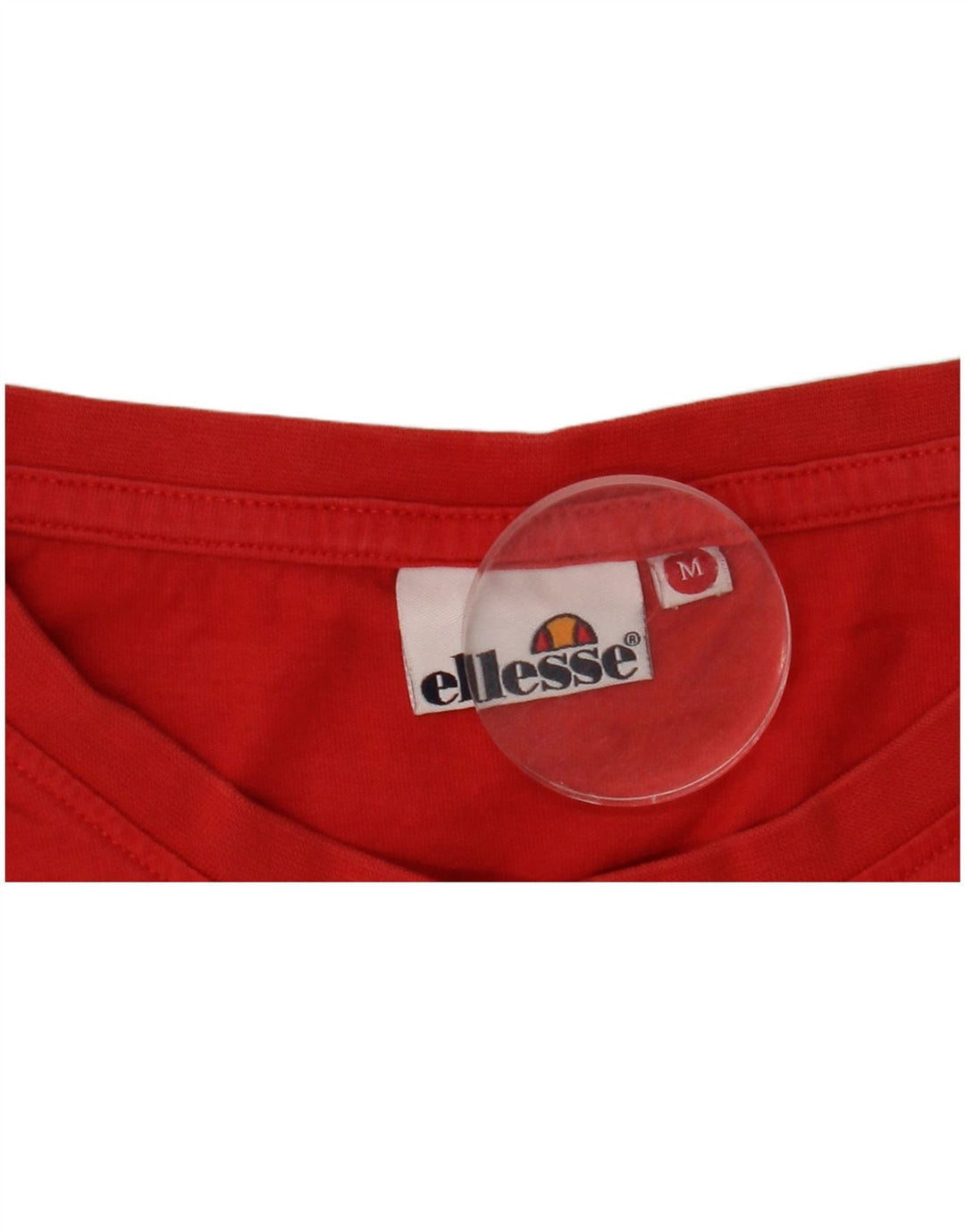 Ellesse Mens T-Shirt Top Medium Red