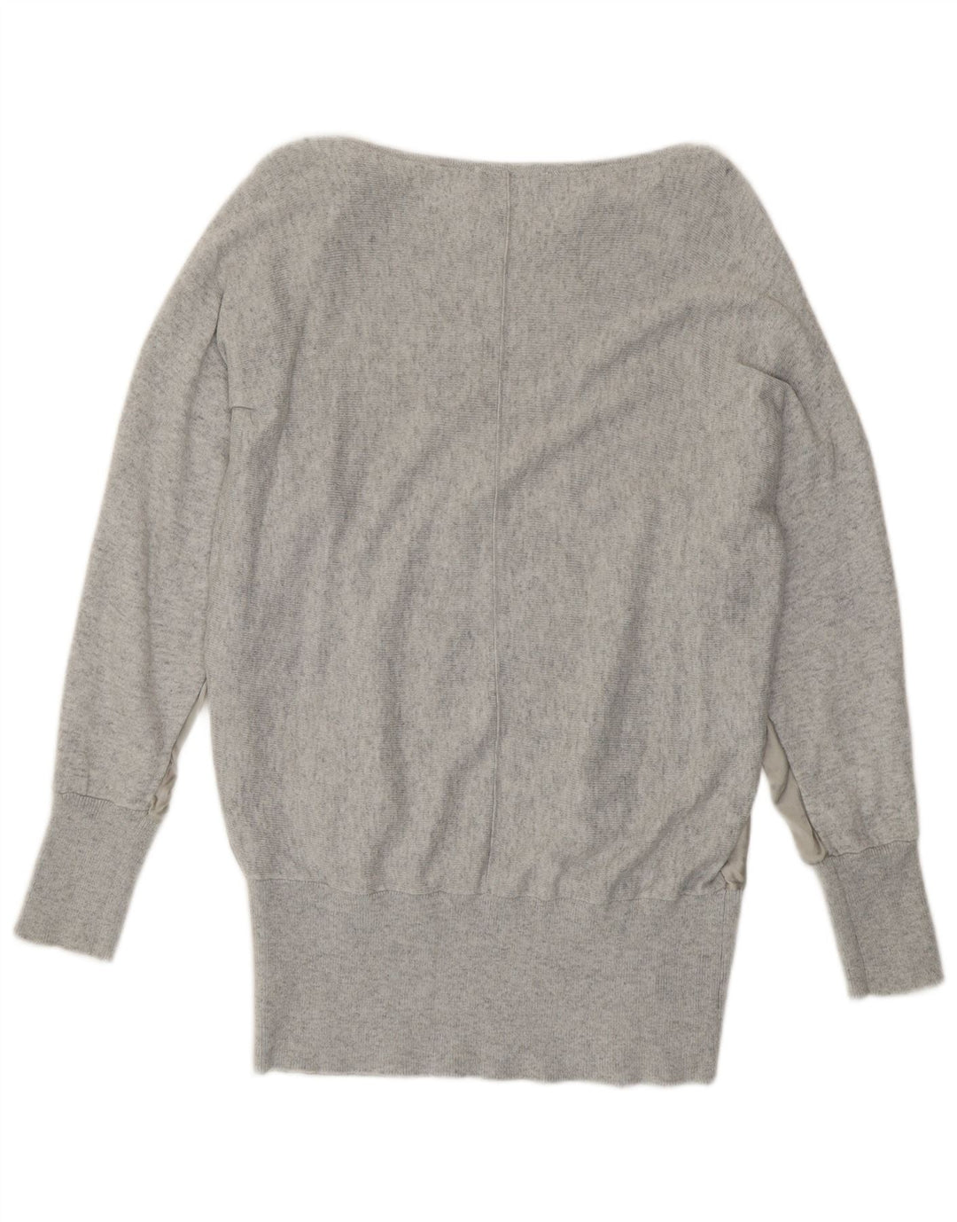 MINT VELVET Womens Boat Neck Jumper Sweater UK 14 Medium Grey