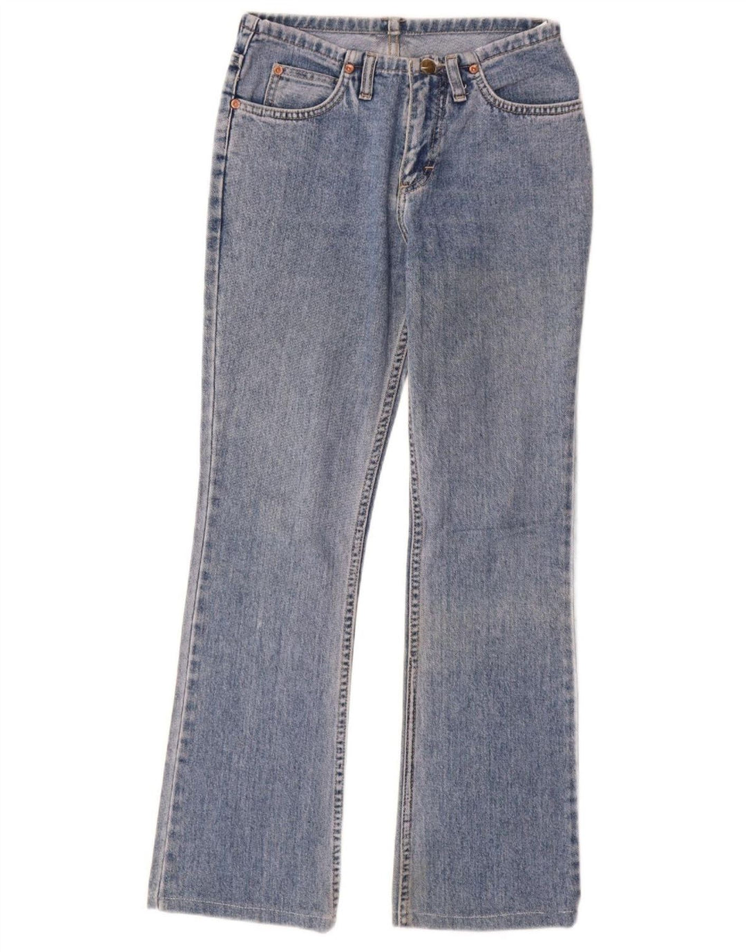 Lee Womens Bootcut Jeans W27 L28 Blue Cotton
