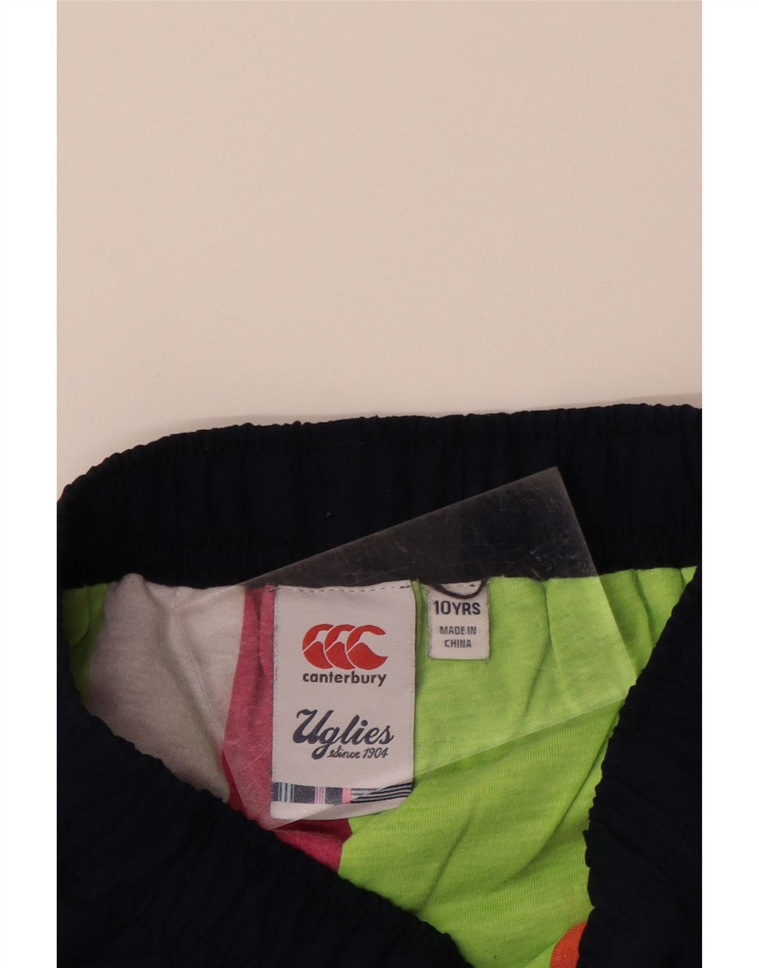 CANTERBURY Girls Graphic Tracksuit Trousers 9-10 Years  Navy Blue