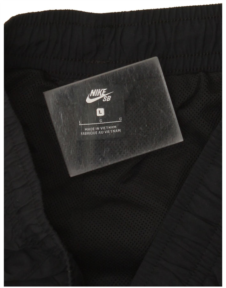 NIKE Mens Tracksuit Trousers Joggers Large  Black