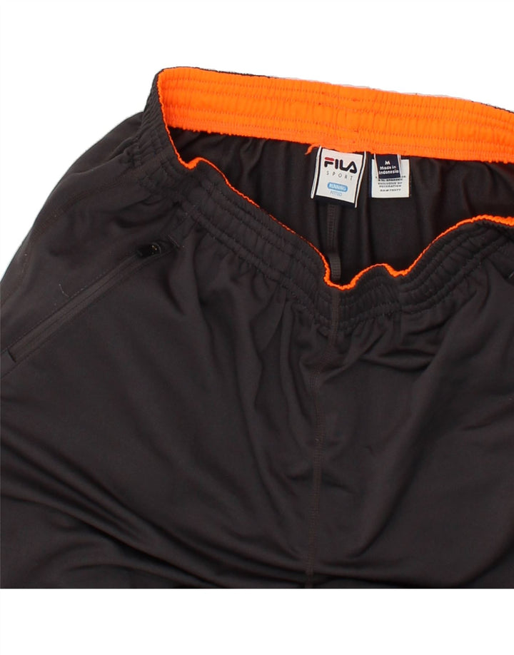 FILA Mens Tracksuit Trousers Medium  Black Polyester Vintage Fila and Second-Hand Fila from Messina Hembry 