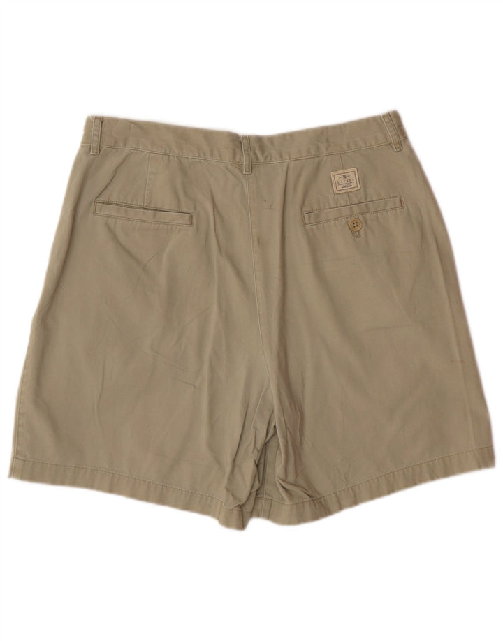 RALPH LAUREN Womens Chino Shorts US 10 Large W32  Khaki Cotton