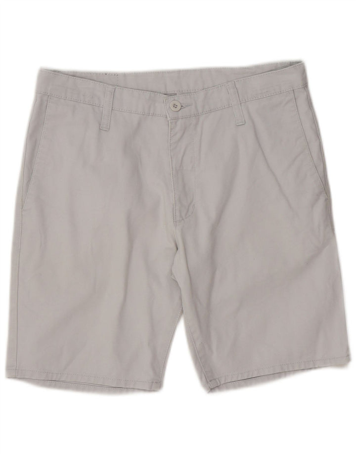 CHEAP MONDAY Mens Chino Shorts W30 Medium Grey