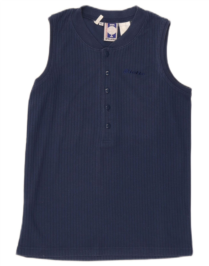 Lotto Womens Vest Top UK 18 XL Navy Blue Polyester