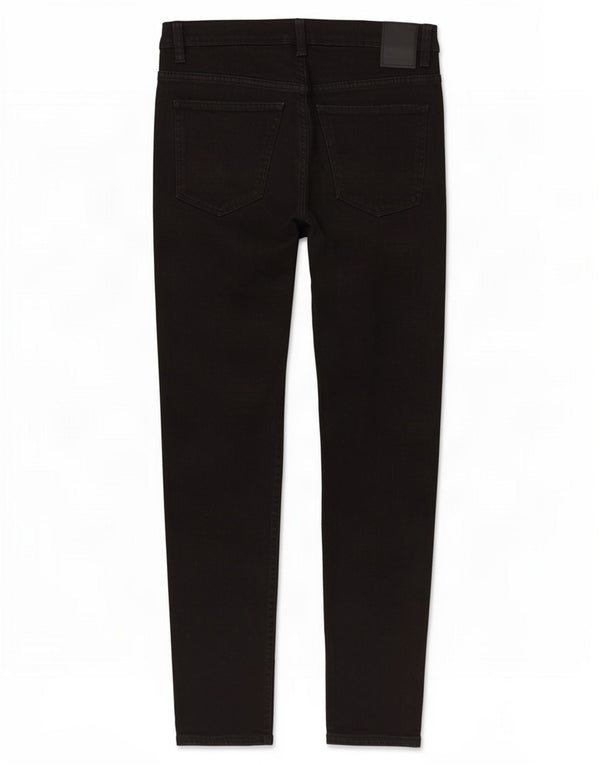 Zara Mens Skinny Jeans EU 42 Large W32 L28 Black Cotton