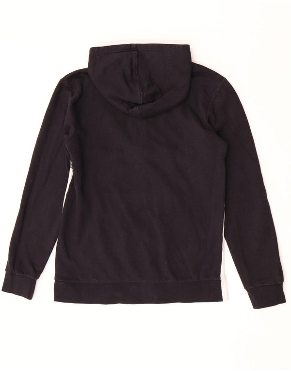Champion Boys Graphic Hoodie Jumper 13-14 Years XL Black Colourblock