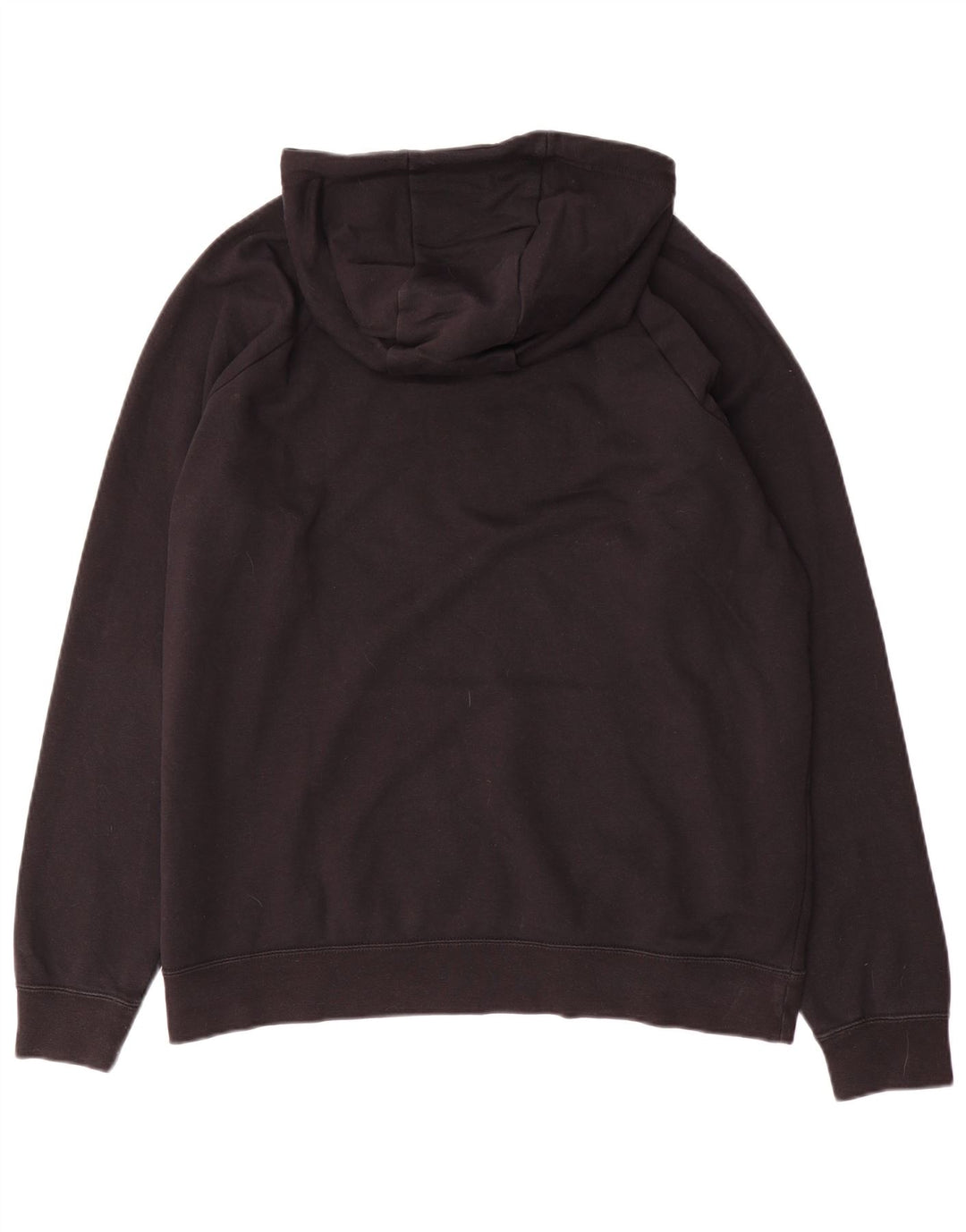 Nike Mens Graphic Hoodie Jumper XL Black Cotton