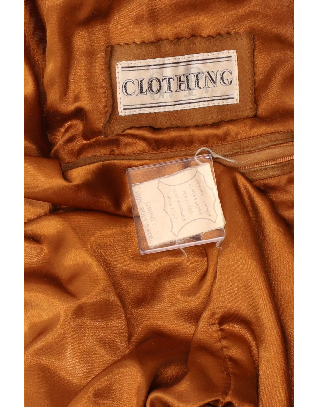 VINTAGE Mens Suede Bomber Jacket UK 42 XL Brown Leather