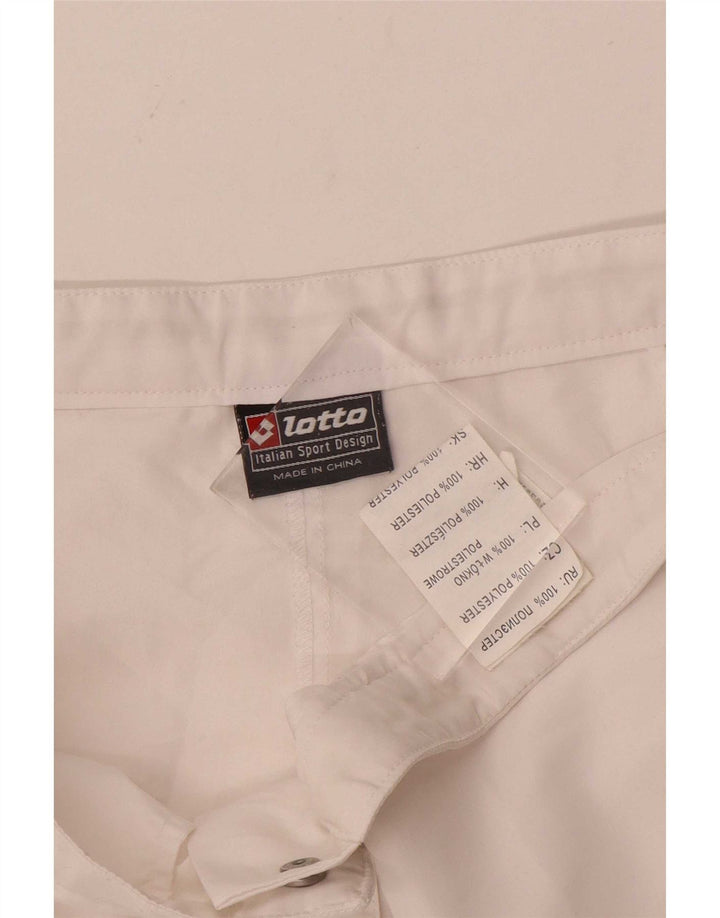 Lotto Womens Casual Shorts W28 Medium White