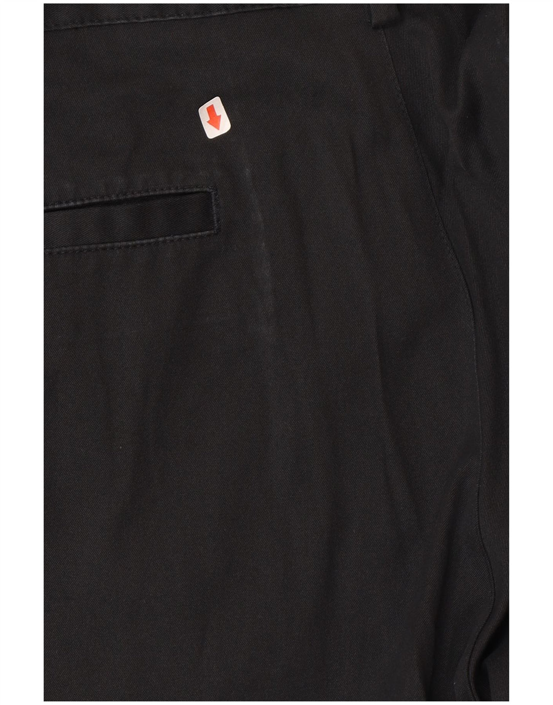 Nike Mens Straight Chino Trousers W36 L32 Black Polyester