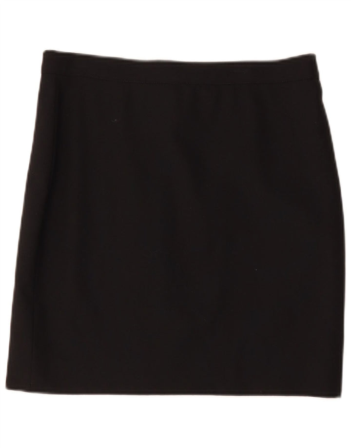 Gianfranco Ferre Womens Mini Skirt W32 Large Black