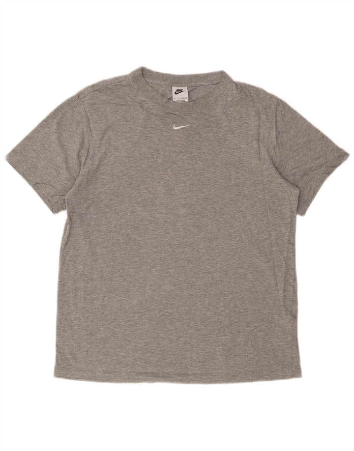 Nike Mens T-Shirt Top XS Grey Flecked Cotton