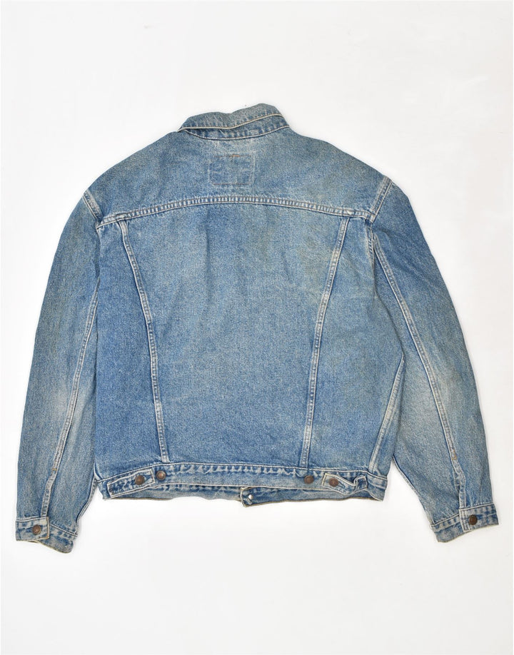 LEVI'S Mens Denim Jacket UK 42 XL Blue Cotton