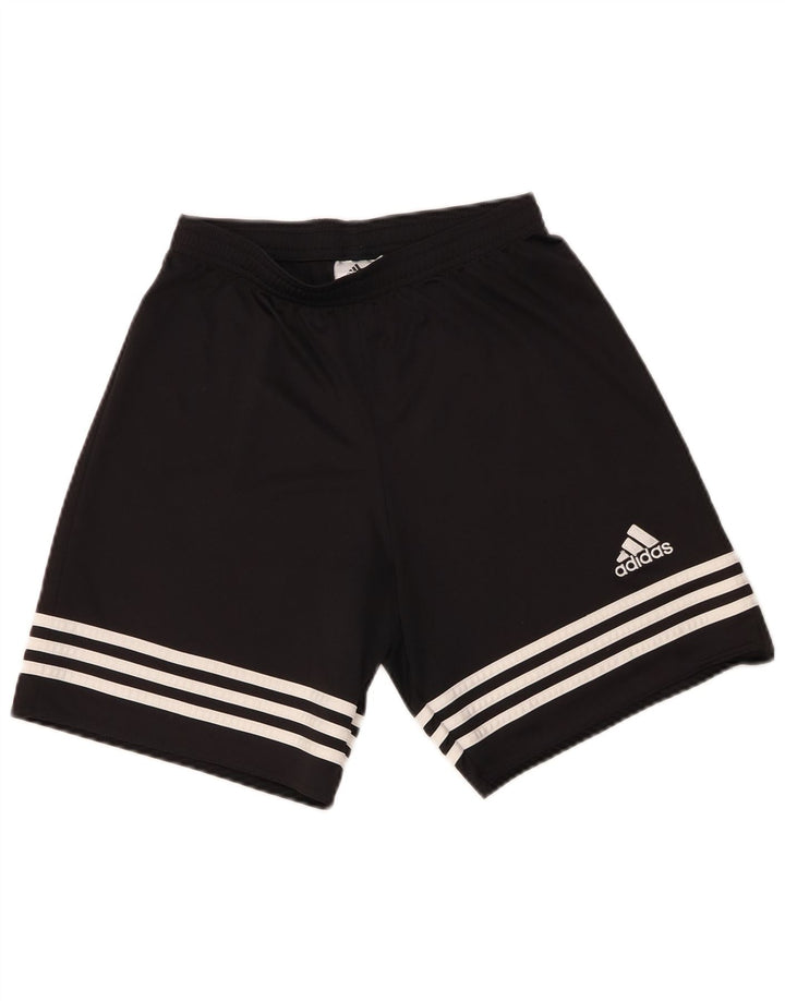 Adidas Mens Climalite Sport Shorts Small Black Polyester