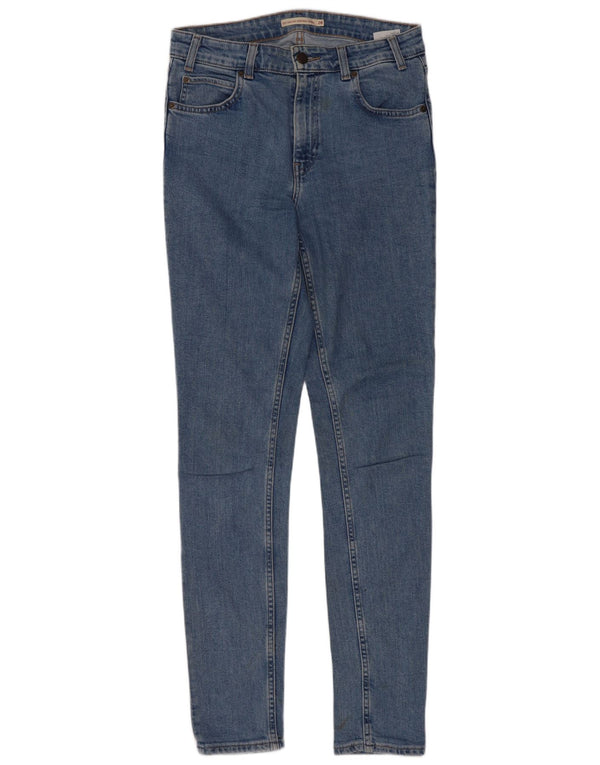 Levi's Womens High Rise Skinny Jeans W28 L32 Blue Cotton