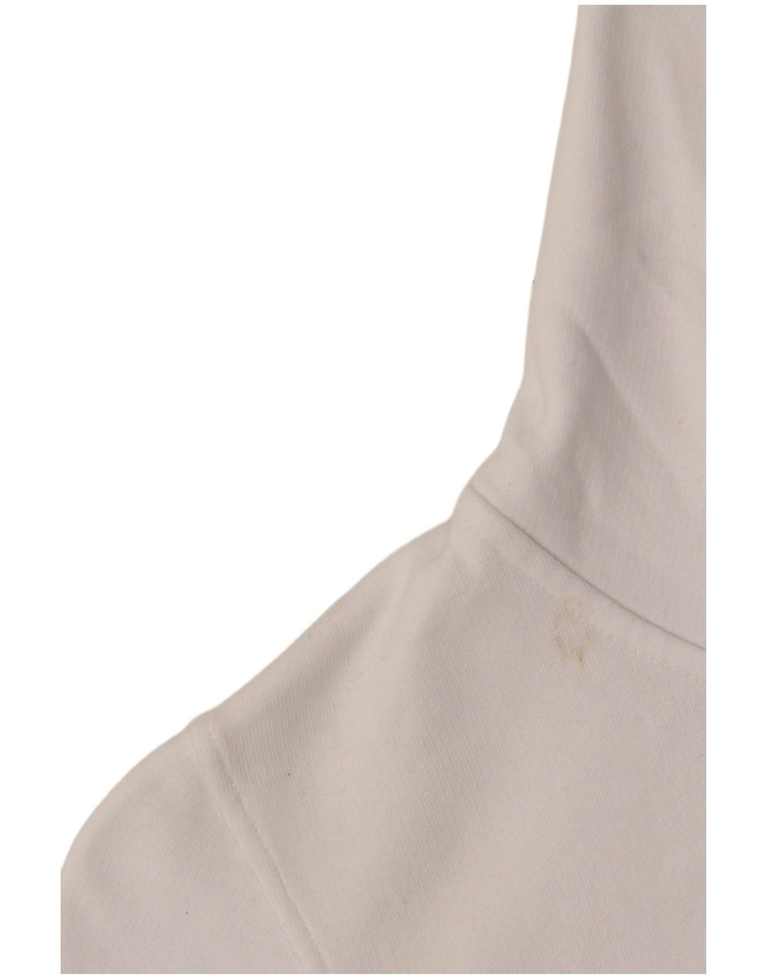 CALVIN KLEIN JEANS Womens Graphic Zip Hoodie Sweater UK 10 Small White