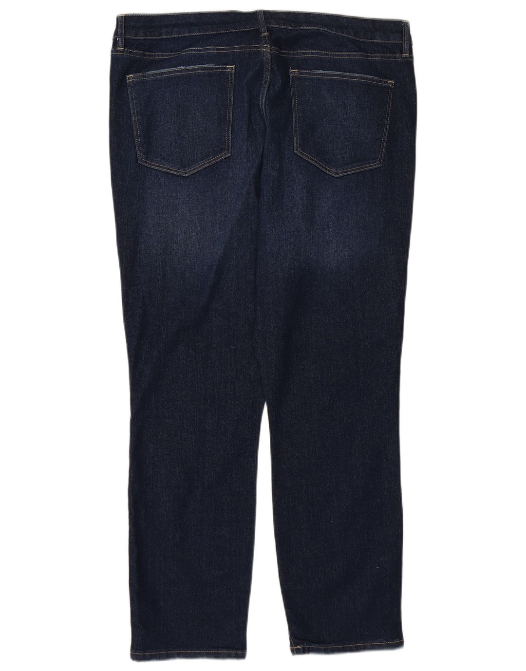 TOMMY HILFIGER Womens High Rise Straight Jeans US 16 2XL W38 L28 Navy Blue