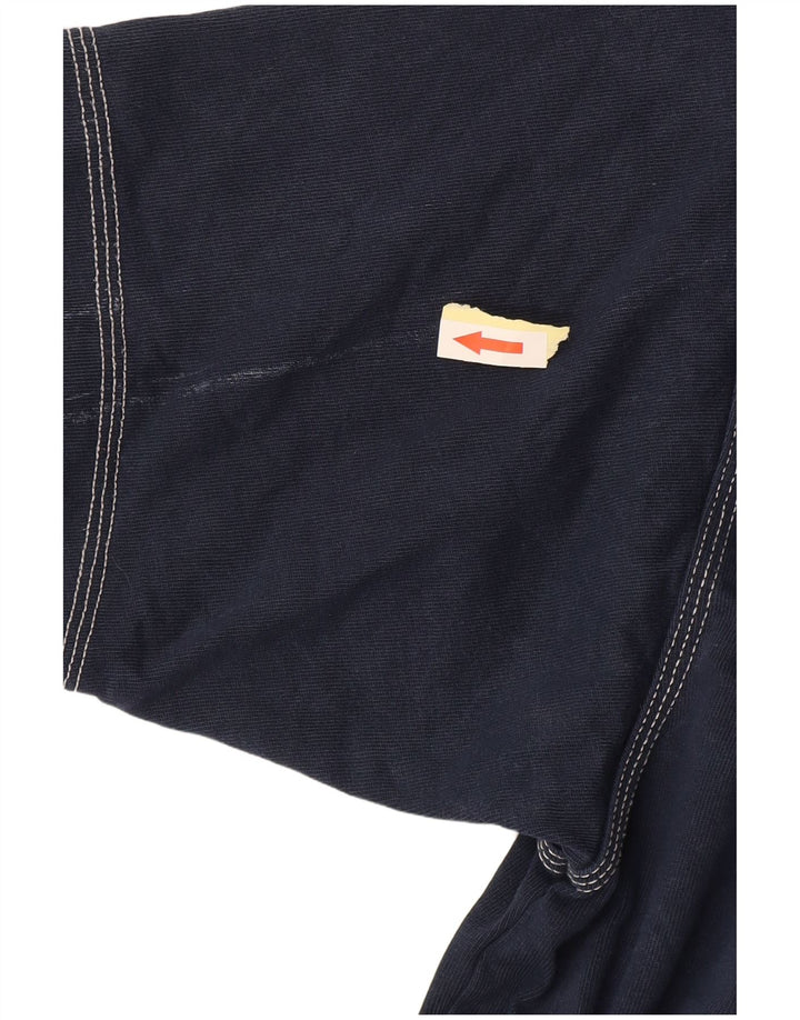 Adidas Mens T-Shirt Top Medium Navy Blue Cotton