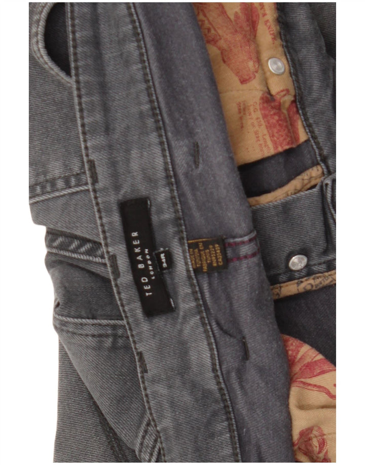 Ted Baker Mens Slim Jeans W34 L31 Grey