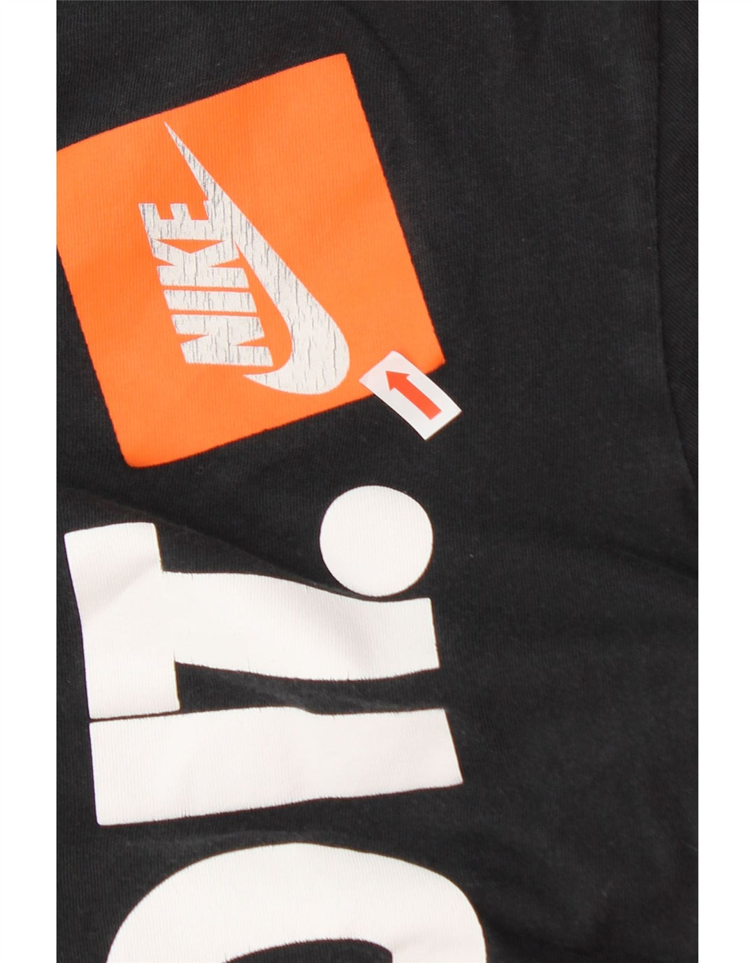 NIKE Mens Graphic T-Shirt Top Medium Black Cotton Vintage Nike and Second-Hand Nike from Messina Hembry 