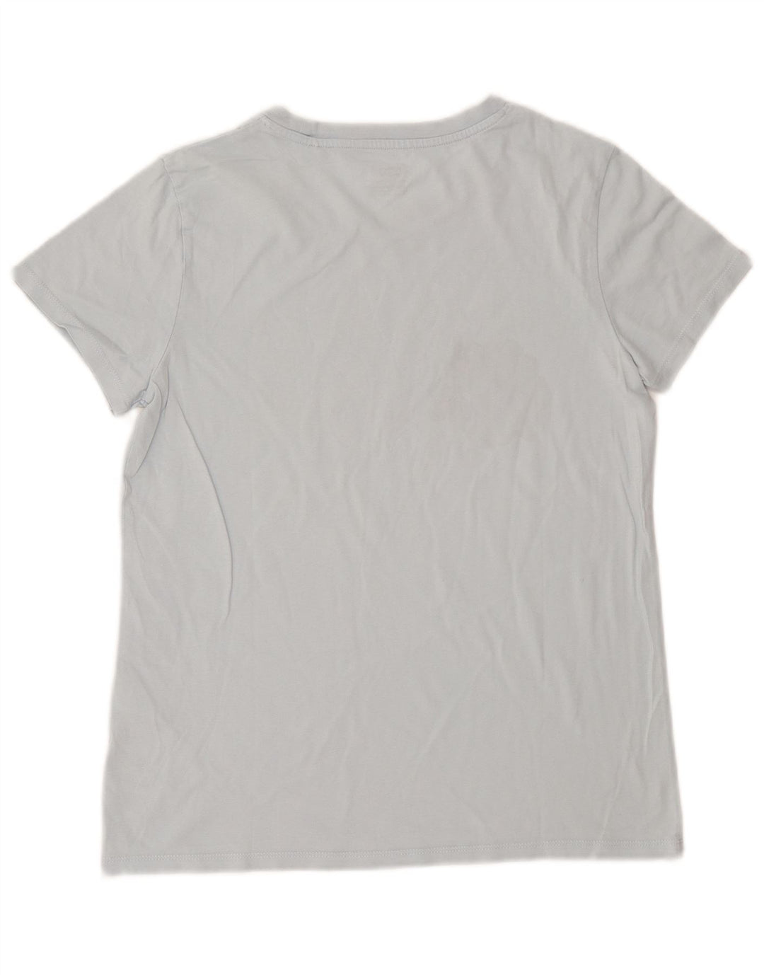 Levi's Womens Graphic T-Shirt Top UK 12 Medium Blue Cotton