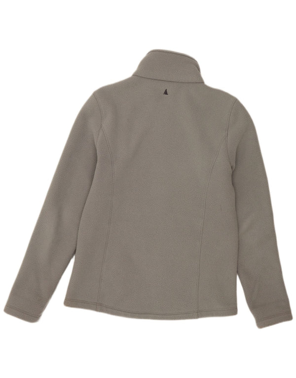 Musto Womens Fleece Jacket UK 12 Medium Grey Polyester