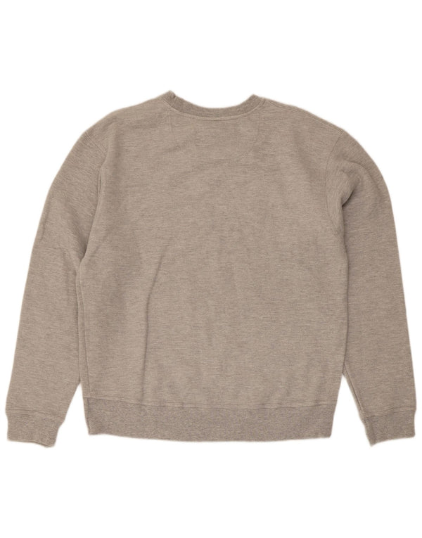 Champion Mens Regular Fit Sweatshirt Jumper Medium Grey Cotton