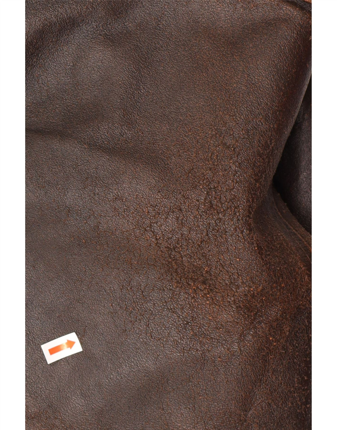 ALAN GORDON Mens Leather Jacket IT 52 XL Brown Leather