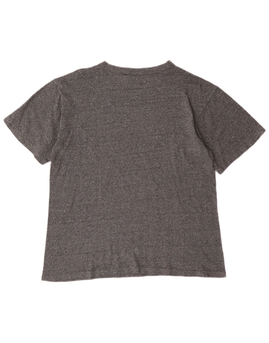 Champion Mens Graphic T-Shirt Top Medium Grey Flecked