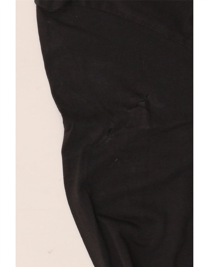 Kappa Mens Graphic Top Long Sleeve XL Black Cotton