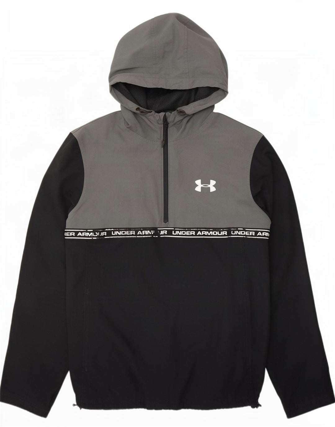 Under Armour Mens Graphic Tracksuit Top Jacket UK 36 Small Black