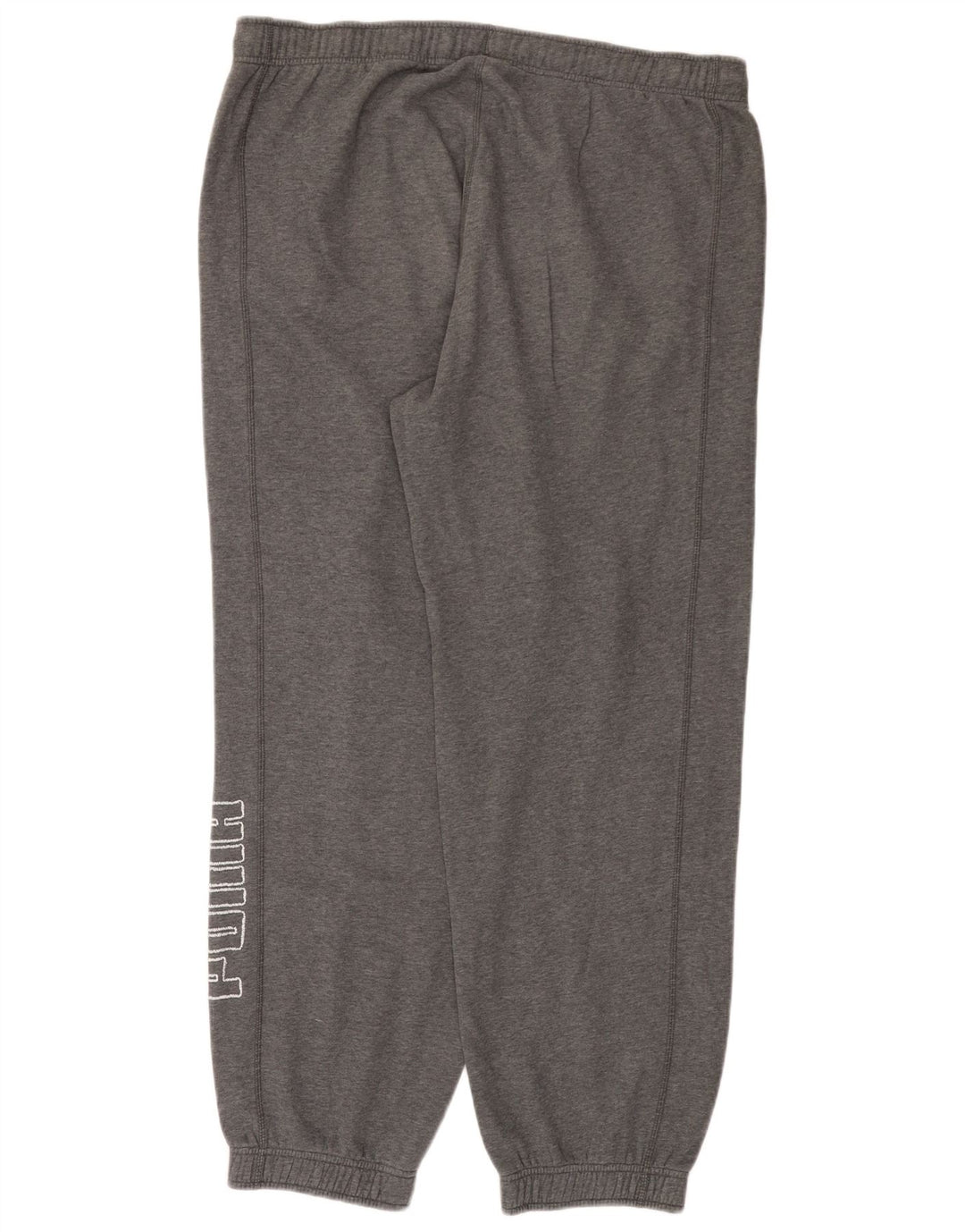 Puma Mens Graphic Tracksuit Trousers Joggers Large Grey