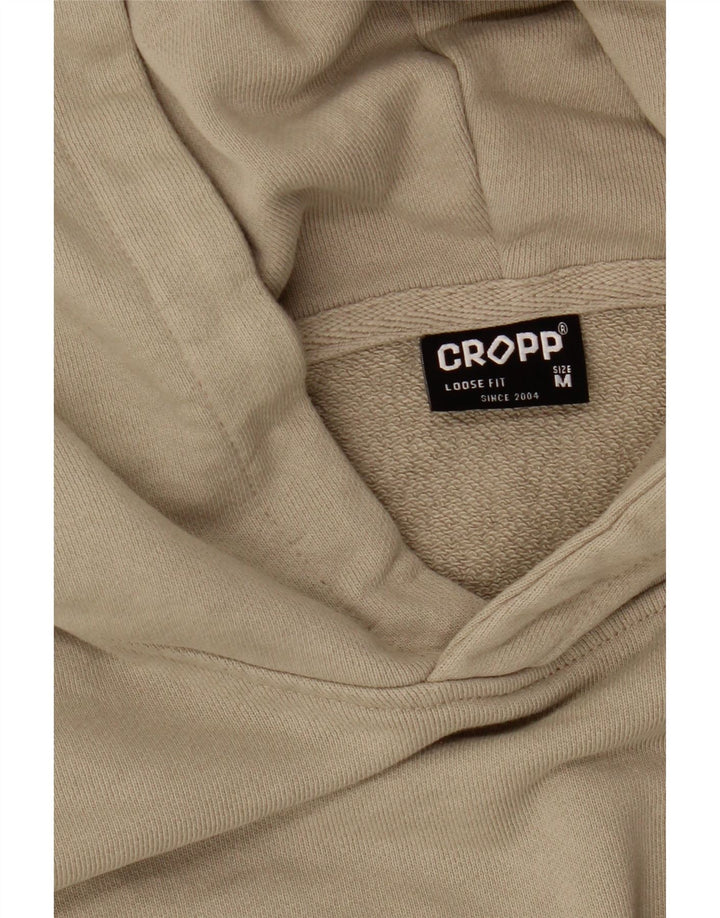 Cropp Mens Graphic Loose Fit Hoodie Jumper Medium Beige