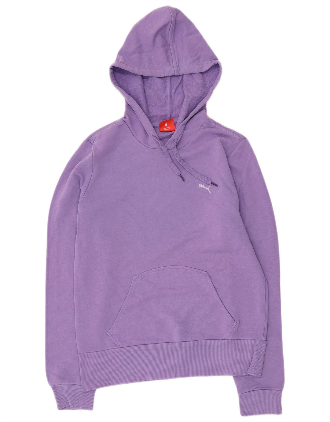 PUMA Womens Hoodie Jumper UK 12 Medium  Purple