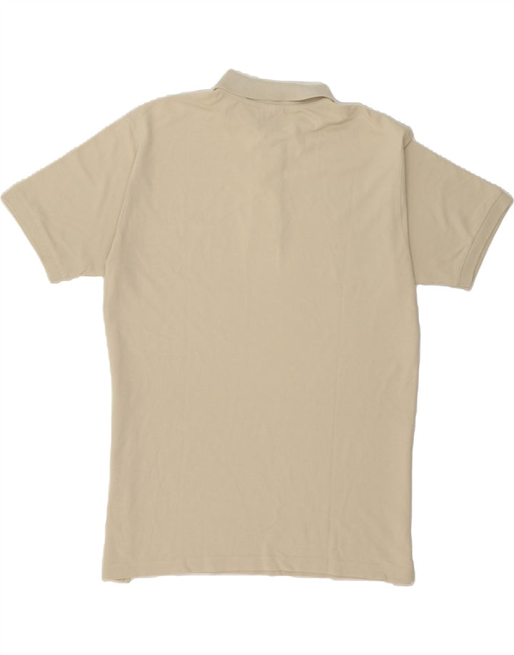 SPALDING Mens Polo Shirt XL Beige Cotton Vintage Spalding and Second-Hand Spalding from Messina Hembry 