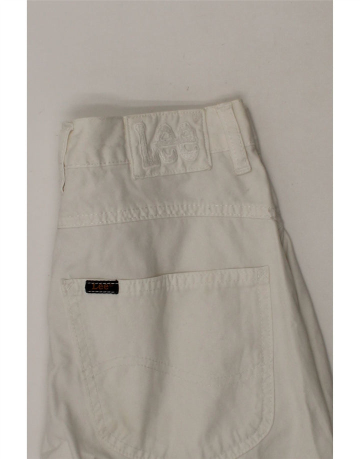 LEE Boys Cargo Shorts 12-13 Years W26 White Cotton Vintage Lee and Second-Hand Lee from Messina Hembry 