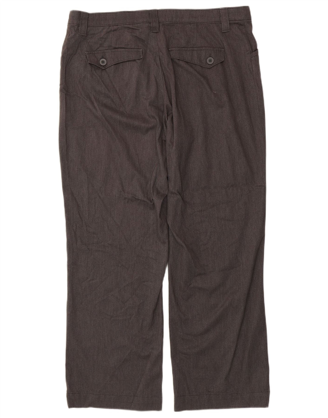 LEE Womens High Waist Straight Casual Trousers US 18 2XL W38 L29 Grey