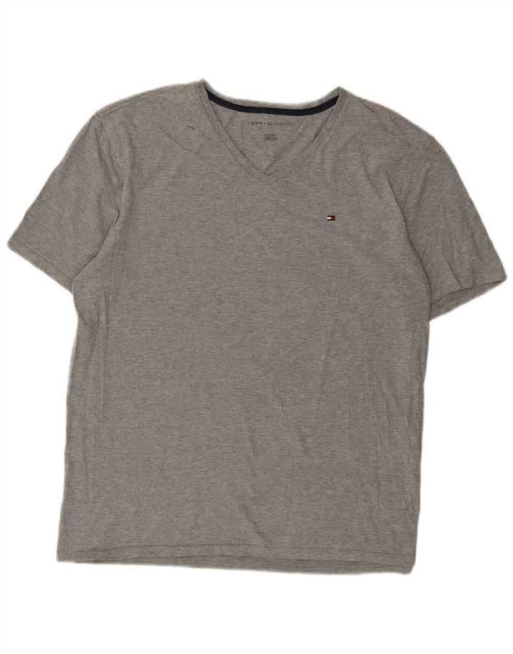 Tommy Hilfiger Mens T-Shirt Top XL Grey