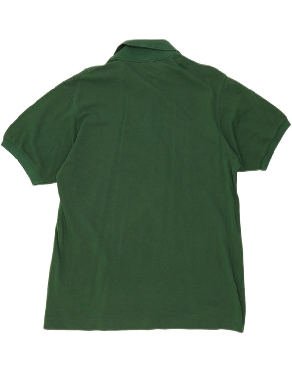 Lacoste Mens Polo Shirt Size 6 XL Green Cotton