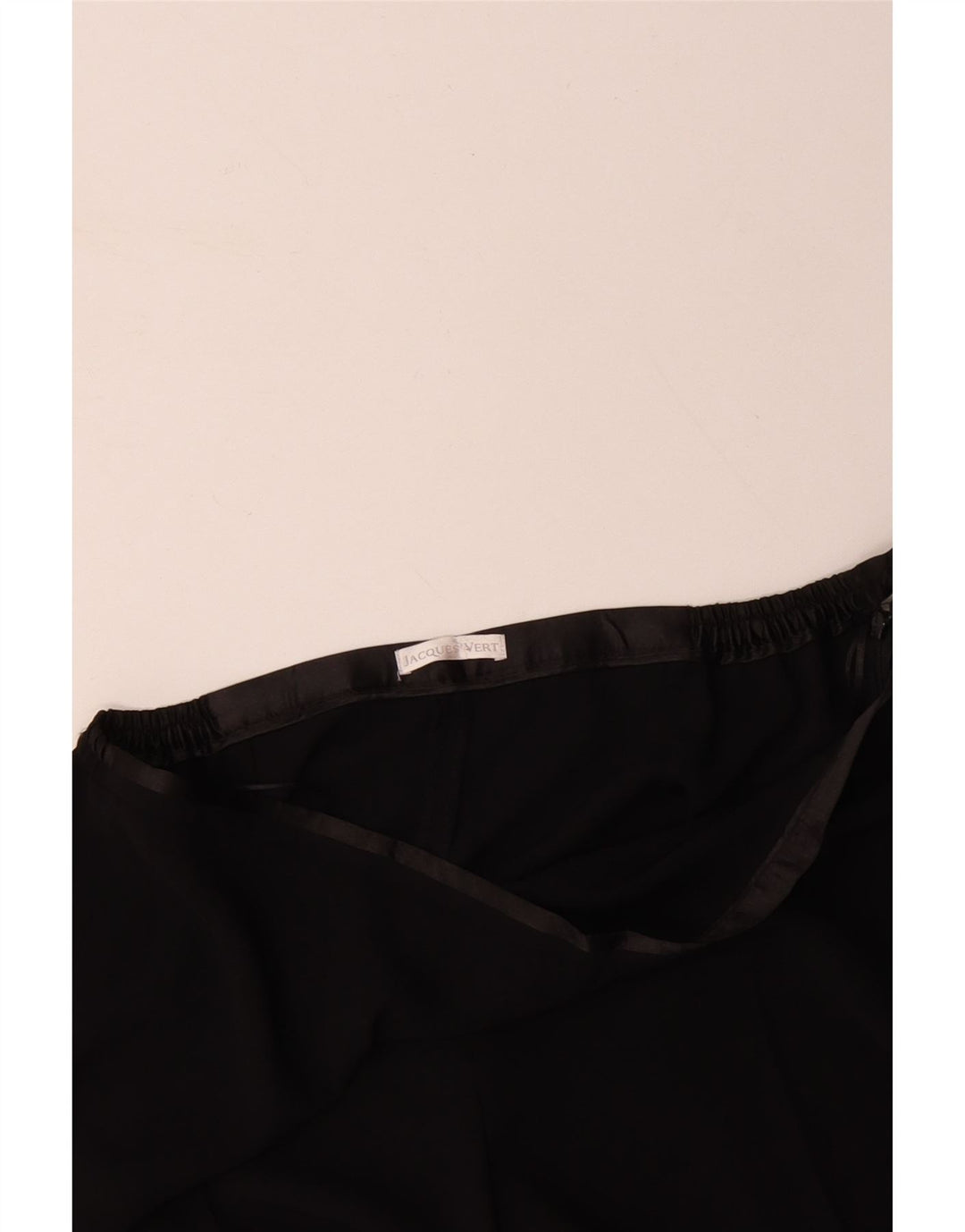 JACQUES VERT Womens Straight Casual Trousers W36 L30 Black Polyester