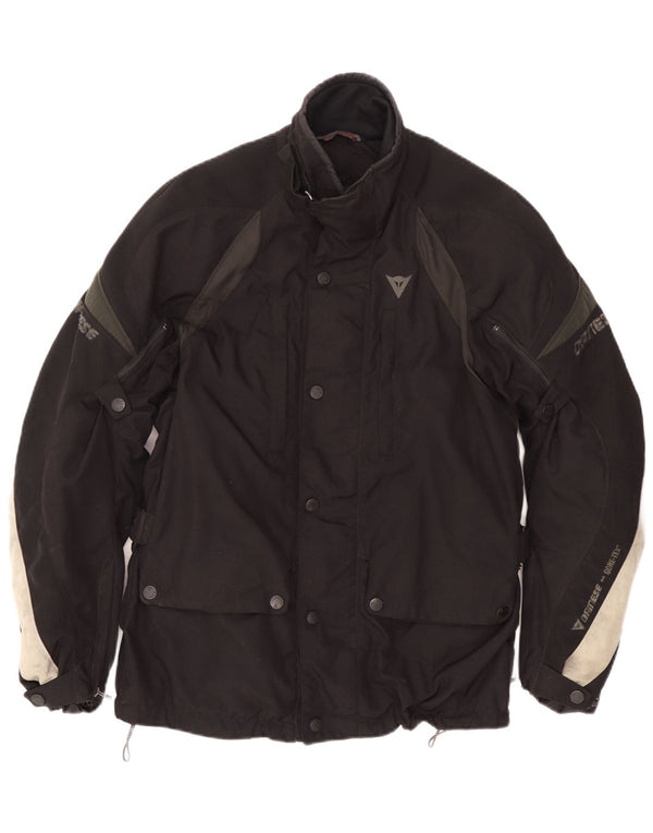 Dainese Mens Gore-Tex Graphic Racer Jacket EU 52 Large Black Colourblock
