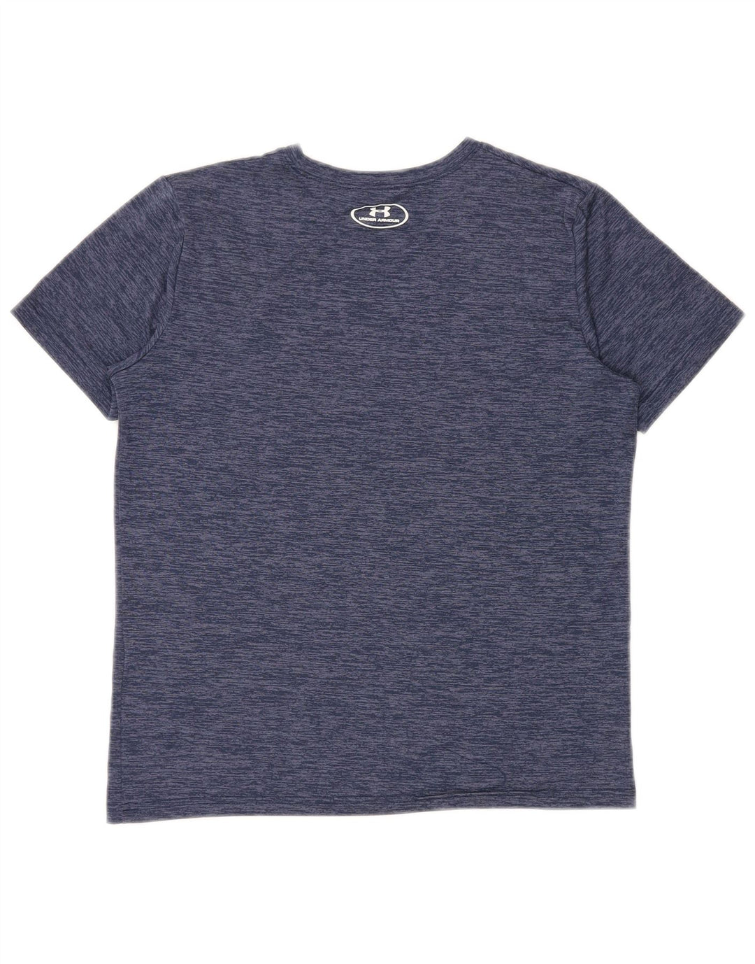 UNDER ARMOUR Boys Heat Gear Graphic T-Shirt Top 13-14 Years XL Navy Blue