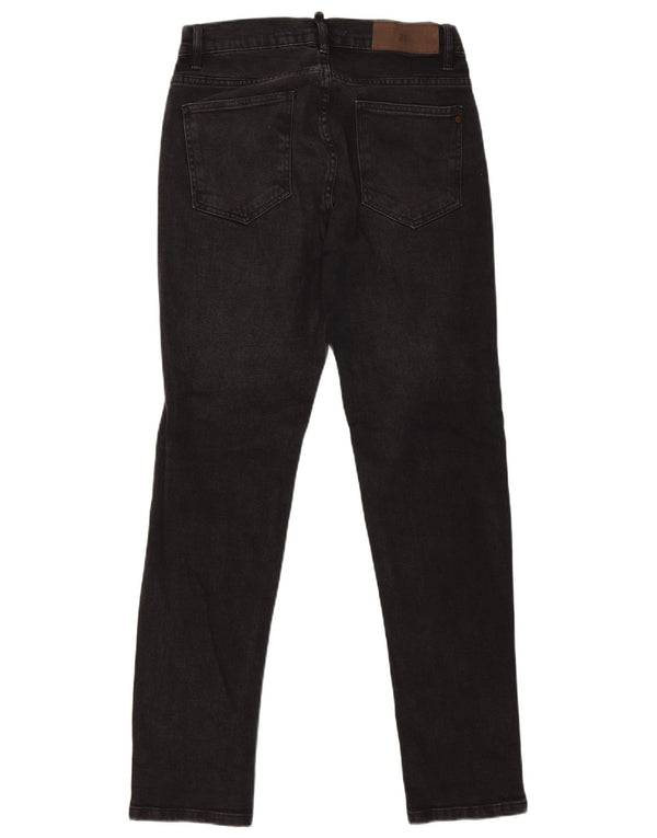 Zara Mens Slim Jeans EU 38 Small W30 L31 Black