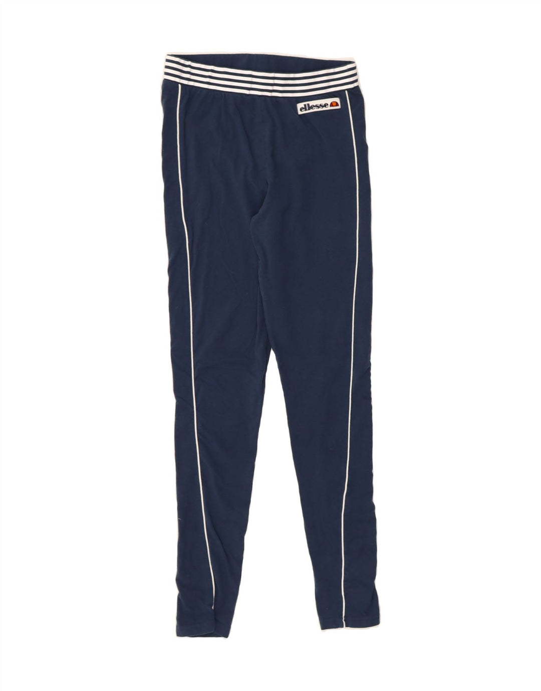ELLESSE Womens Leggings UK 10 Small Navy Blue Cotton Vintage Ellesse and Second-Hand Ellesse from Messina Hembry 
