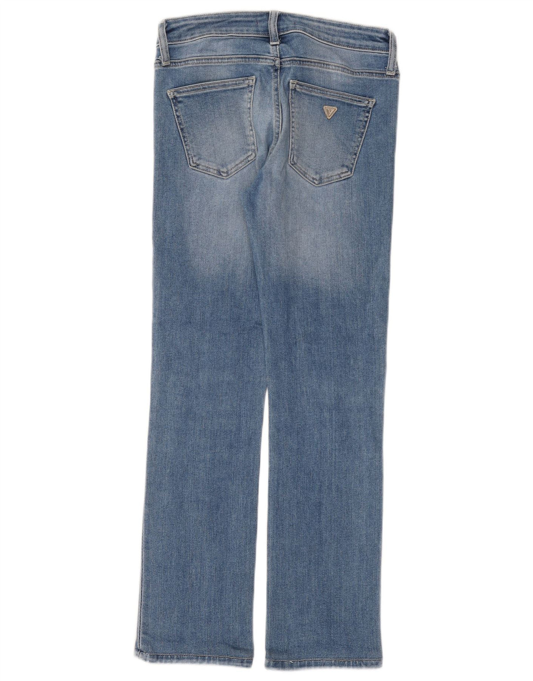 Guess Womens Straight Jeans W27 L28 Blue Cotton