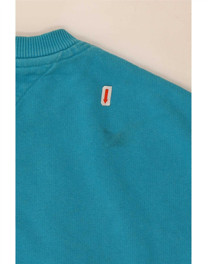 Tommy Hilfiger Mens Graphic Sweatshirt Jumper Small Blue Cotton