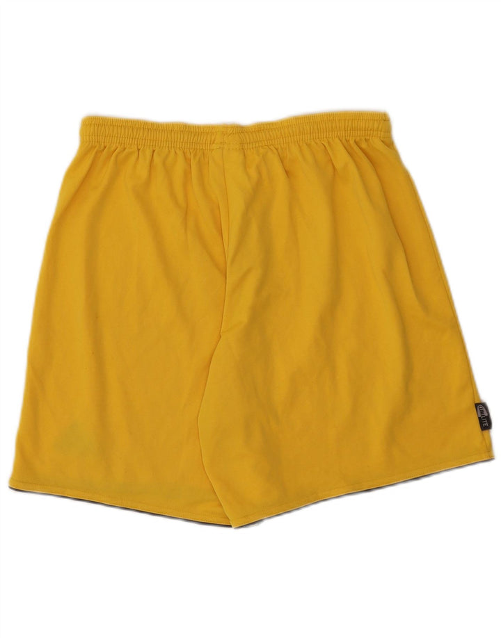 Adidas Mens Climalite Sport Shorts Medium Yellow Polyester