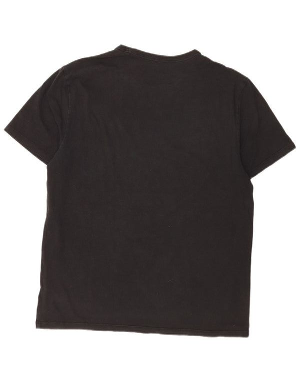 Gap Mens T-Shirt Top Large Black Cotton